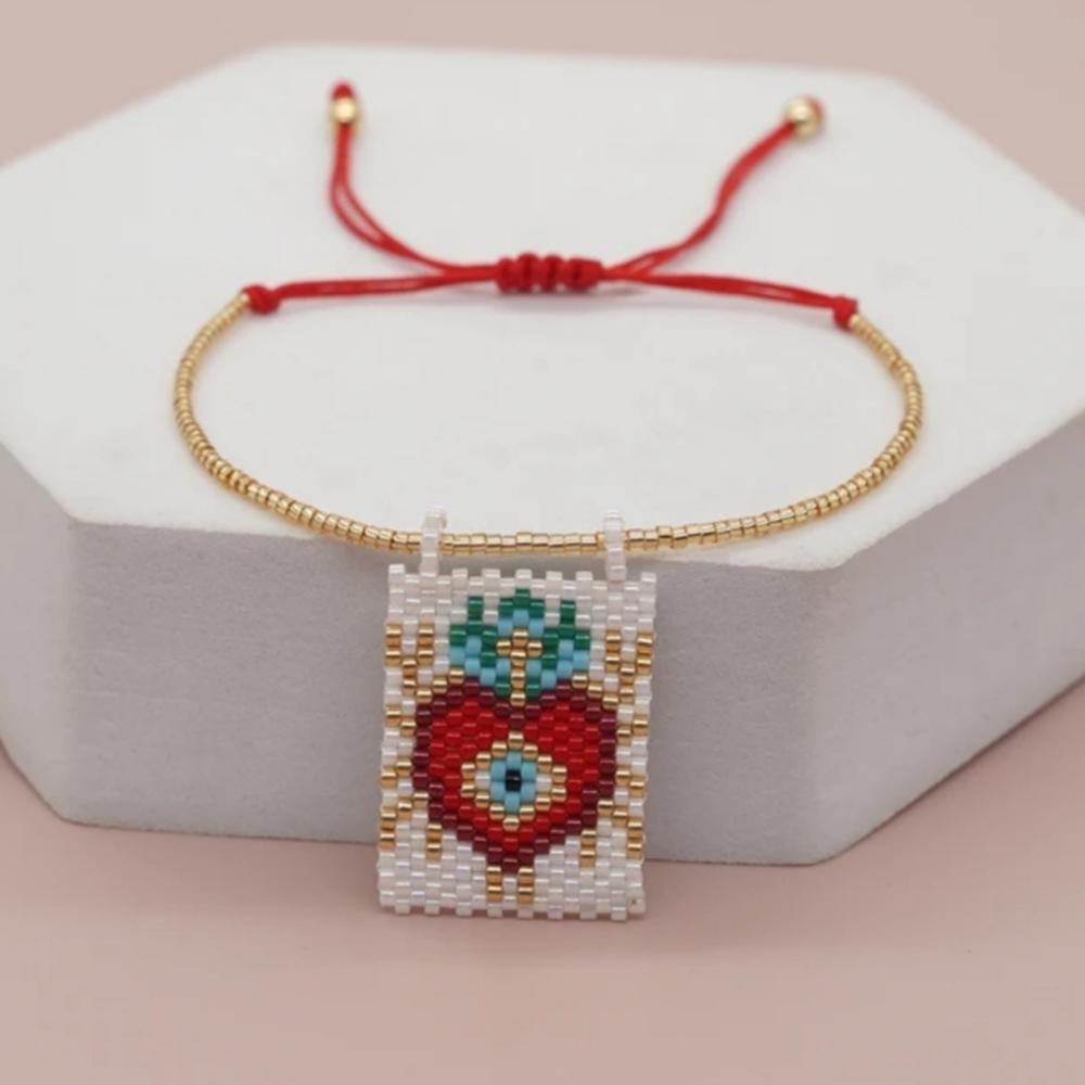 Miyuki Beaded Magma Jewelry - Bracelet